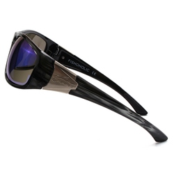 SUNGLASSES LOGO BK/STRK FRAME BL